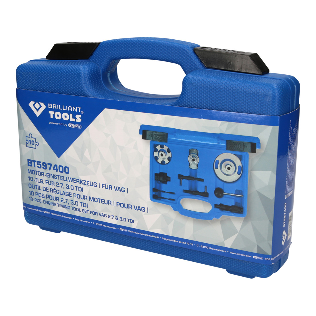 Brilliant Tools Serie di utensili di regolazione del motore per VAG 2.7, 3.0 FSI