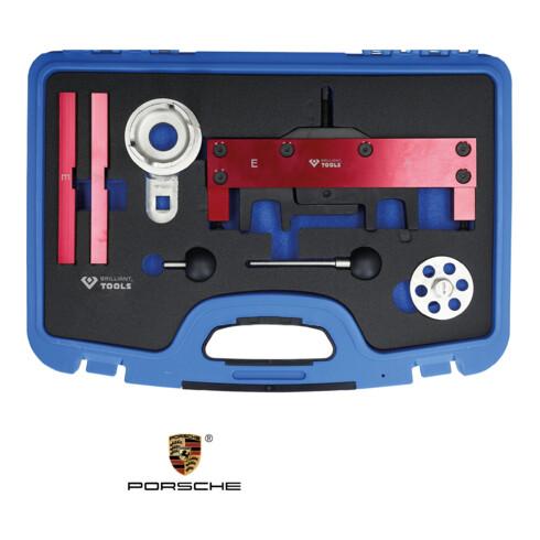 Brilliant Tools Serie di utensili di regolazione per motore per Porsche 911, Cayman, Boxster con motore MA1