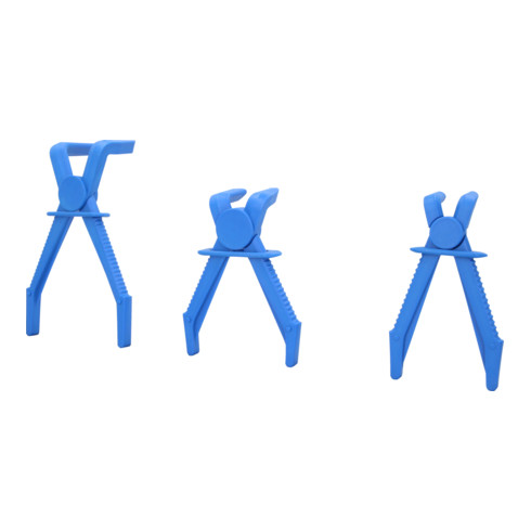 Brilliant Tools Serie pinze serratubi, angolate a 90°, 3pz.