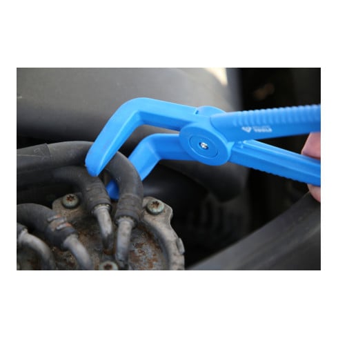 Brilliant Tools Serie pinze serratubi, angolate a 90°, 3pz.
