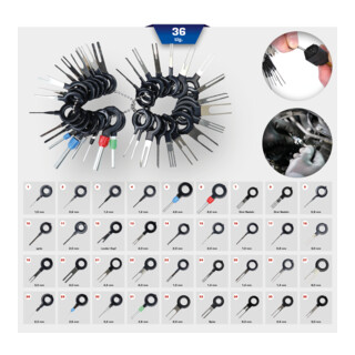 Brilliant Tools Serie utensili di sblocco, 36pz.