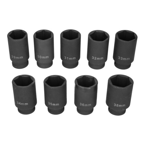 Brilliant Tools Set bussola albero di azionamento, 9pz.