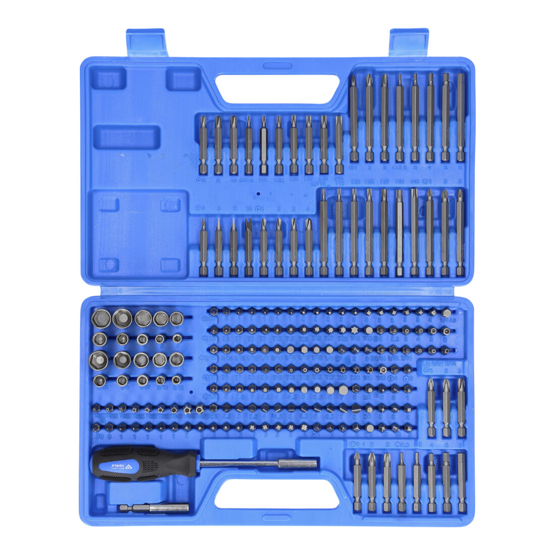 Brilliant Tools Set d’embouts, 208 pcs
