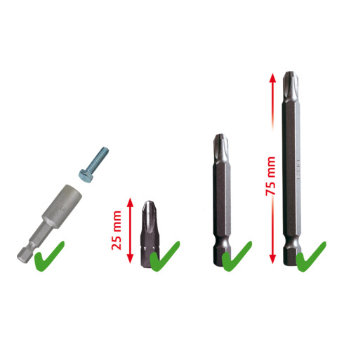 Brilliant Tools Set d’embouts, 208 pcs