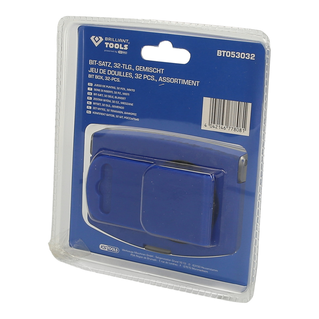 Brilliant Tools Set d’embouts, 32 pcs