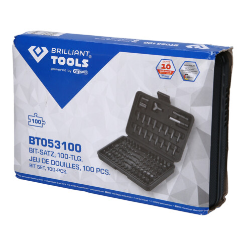 Brilliant Tools Set di inserti, 100pz.