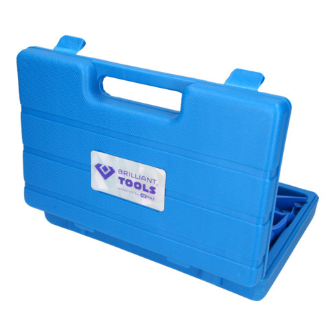 Brilliant Tools Set sierlatwiggen en kussens, 6-dlg.