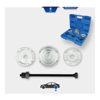 Brilliant Tools Silent-lagergereedschapset, voor Renault, 4-dlg