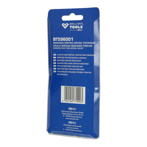 Brilliant Tools speciale Mercedes-TX 100 dopsleutel