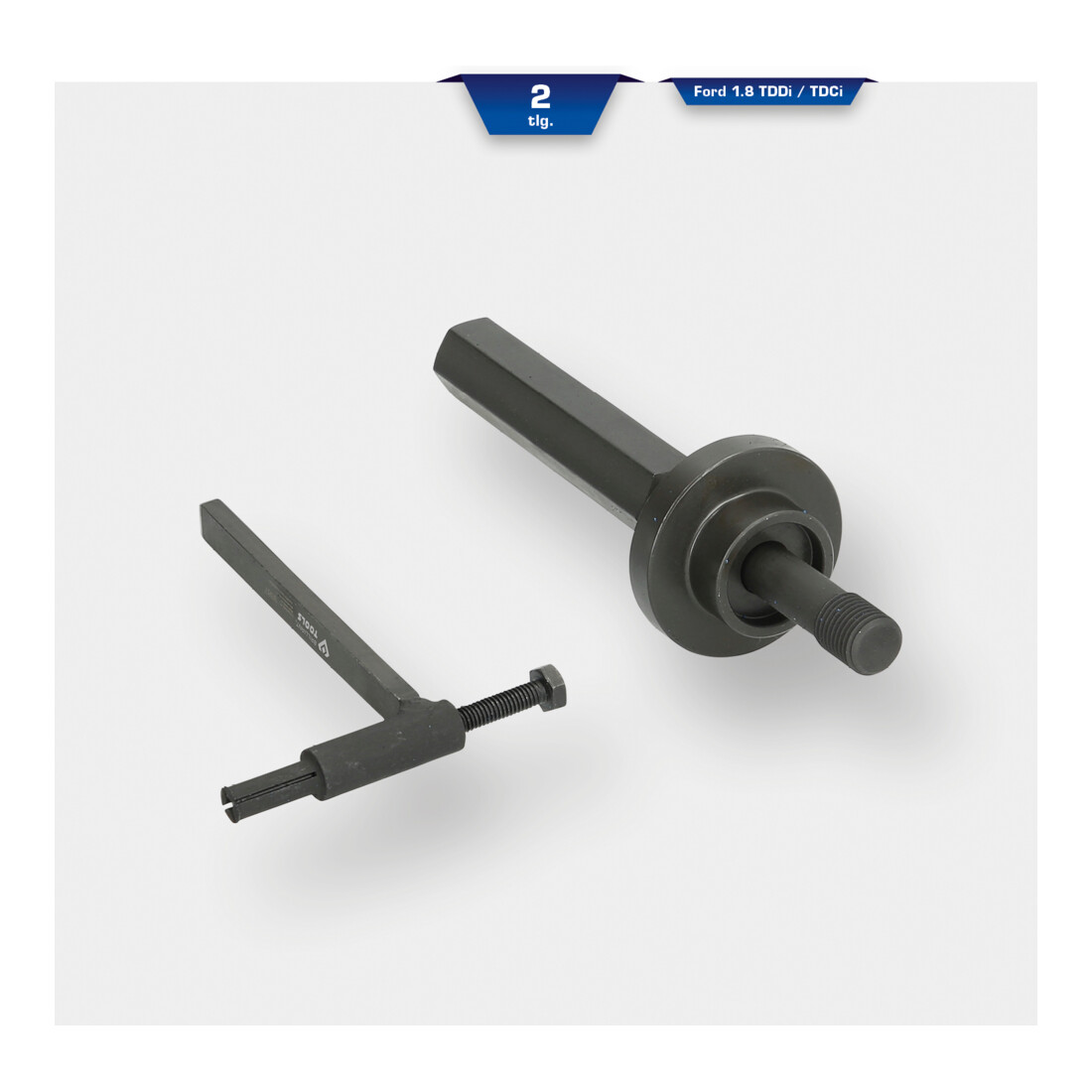 Brilliant Tools Steuergehäusedeckel-Ausricht- und Pumpenrad-Demontage-Werkzeug-Satz für Ford 1.8 TDDi / TDCi