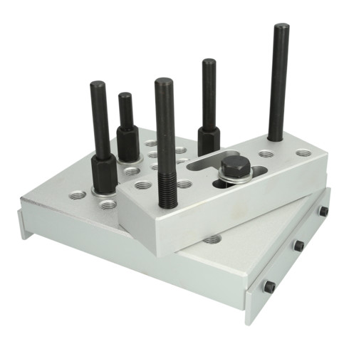 Brilliant Tools Support pour presse, 24 pcs