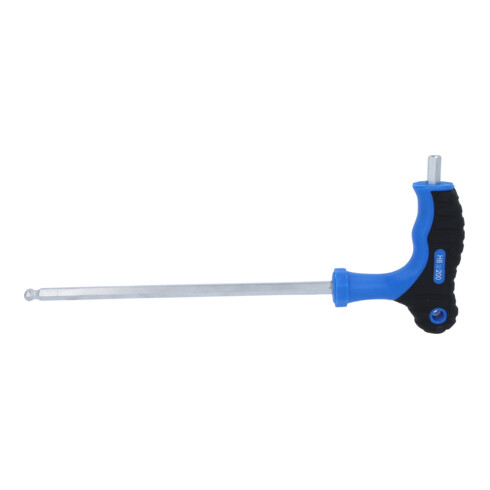 Brilliant Tools T-greep bolkop binnenzeskant hoekpen sleutel 8,0 x 200 mm
