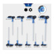 Brilliant Tools T-greep-TX haakse stiftsleutelset met kopboring, 9-dlg-1