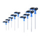 Brilliant Tools T-greep-TX haakse stiftsleutelset met kopboring, 9-dlg