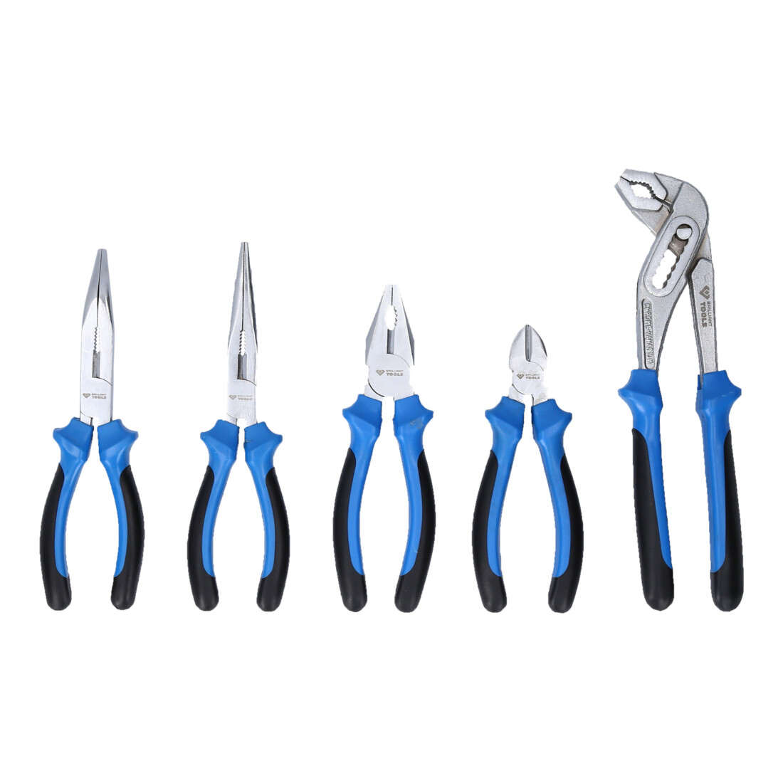 Brilliant Tools Tangenset, 5-delig