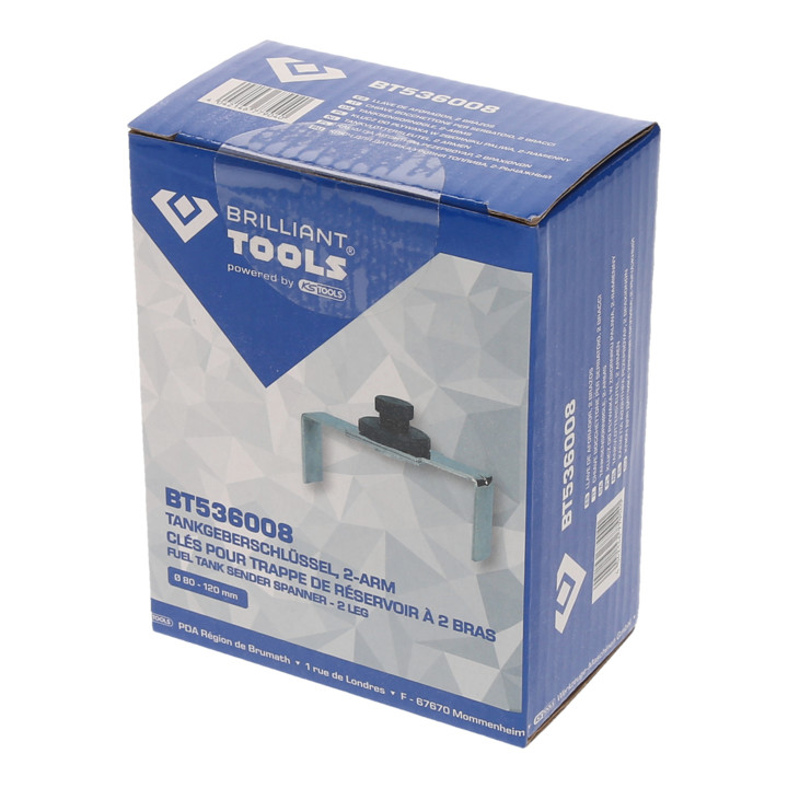 Brilliant Tools Tankvlottersleutel, 2 armen