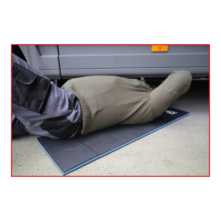 Brilliant Tools Tapis de protection mécanique pliable, 1200 x 400 x 23 mm