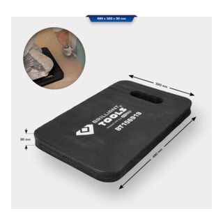 Brilliant Tools Tapis / Planche de protection pour les genoux 480 mm x 320 mm