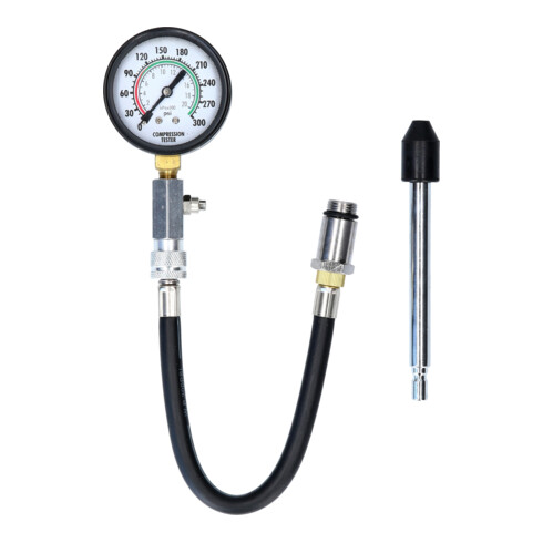 Brilliant Tools Tester compressione per motori a benzina, 2pz.