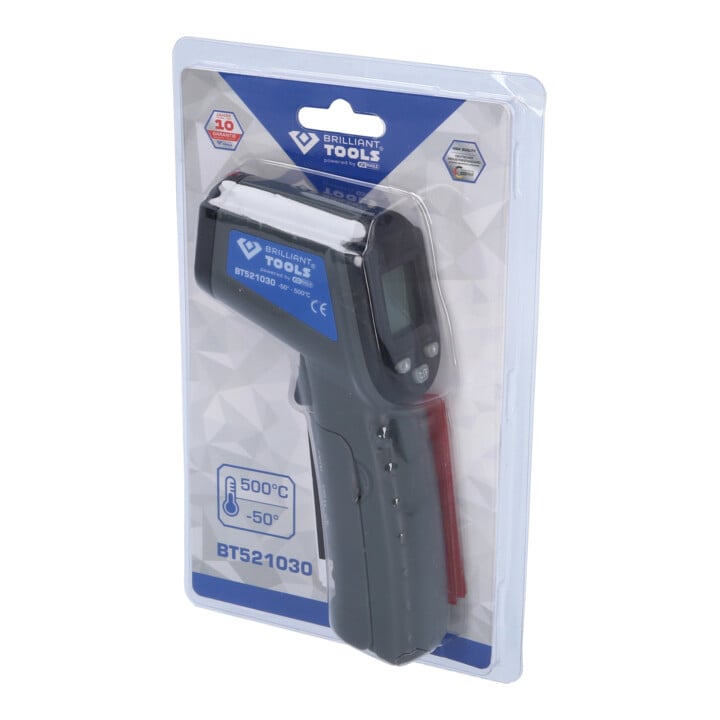 Brilliant Tools Thermomètre laser, -50° à 500°