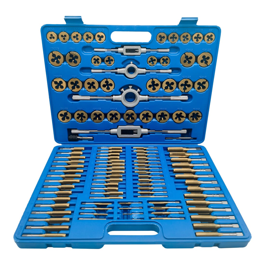 Brilliant Tools TiN schroefdraadtapset, 110-dlg