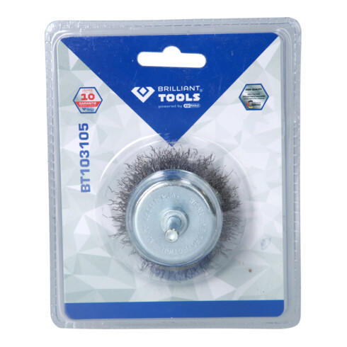 Brilliant Tools Topfbürste, Ø 50 mm mit 6 mm Aufnahme