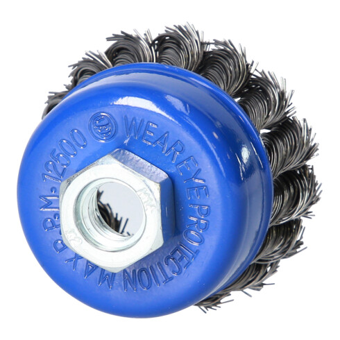 Brilliant Tools Topfbürste, Ø 65 mm mit M14 x 2,0 mm Aufnahme