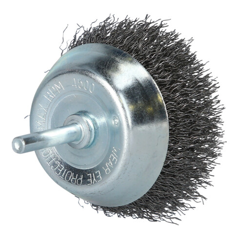 Brilliant Tools Topfbürste, Ø 75 mm mit 6 mm Aufnahme