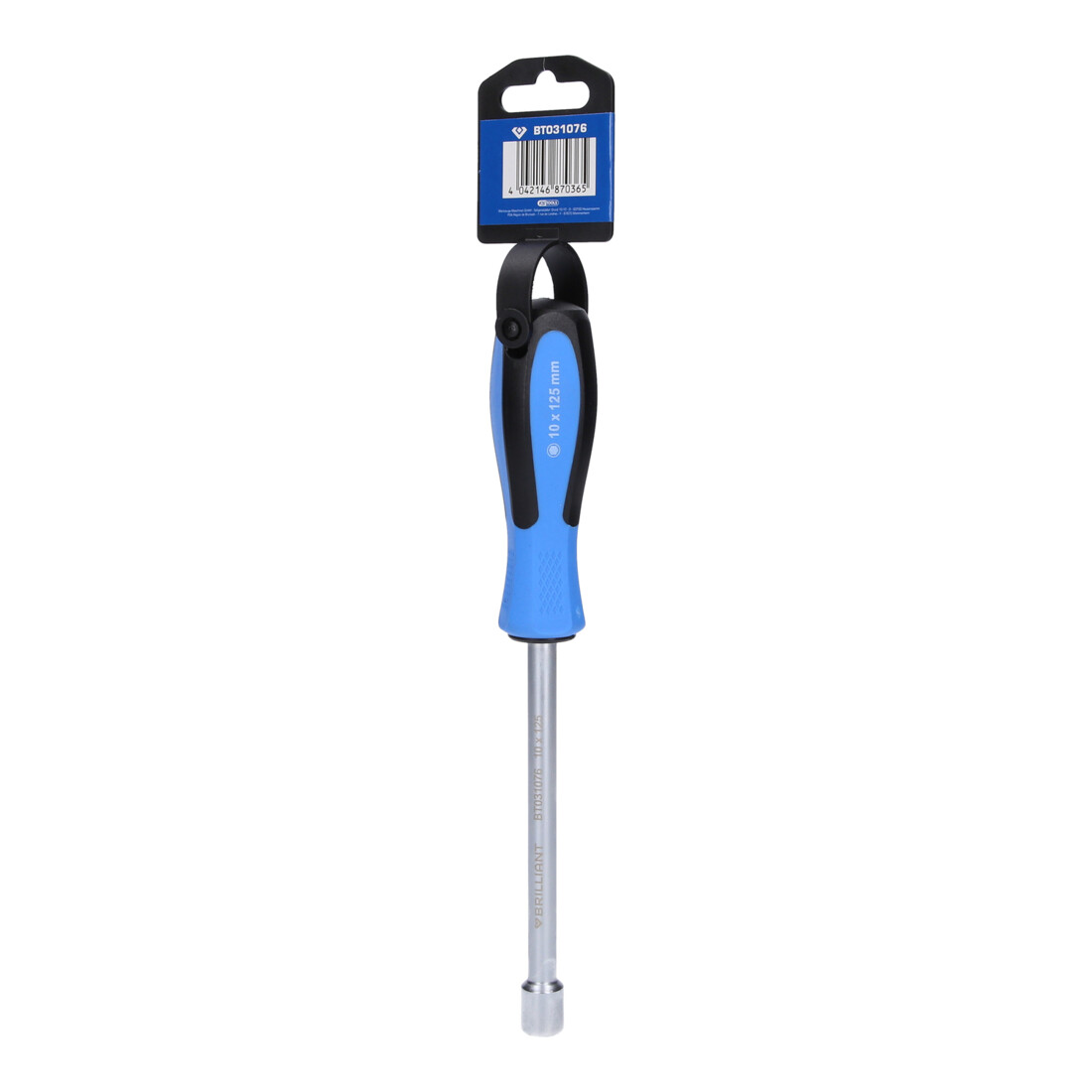 Brilliant Tools Tournevis à douille 10 × 165 mm