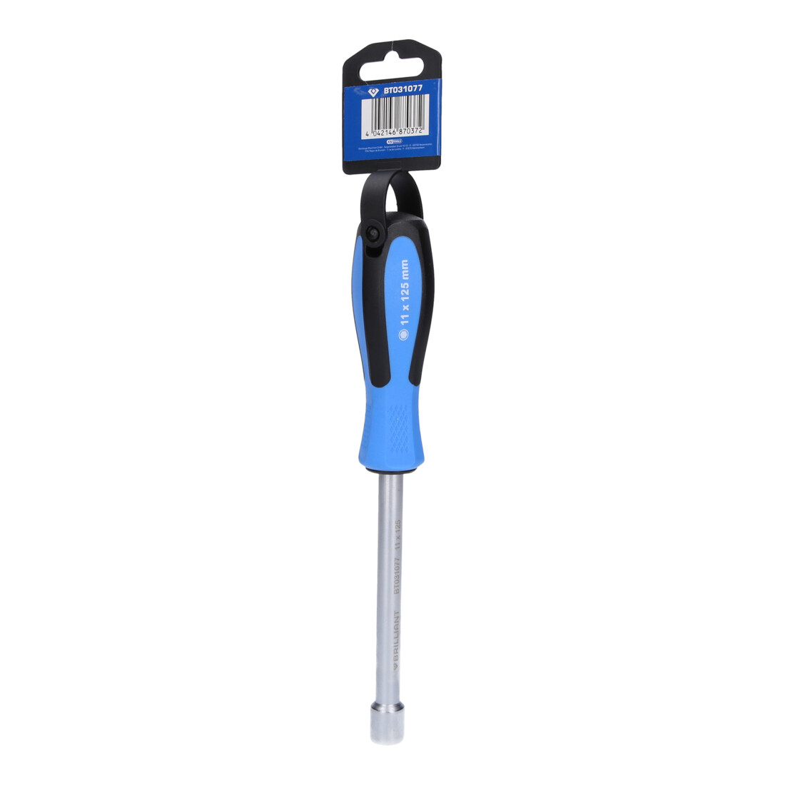 Brilliant Tools Tournevis à douille 11 × 165 mm