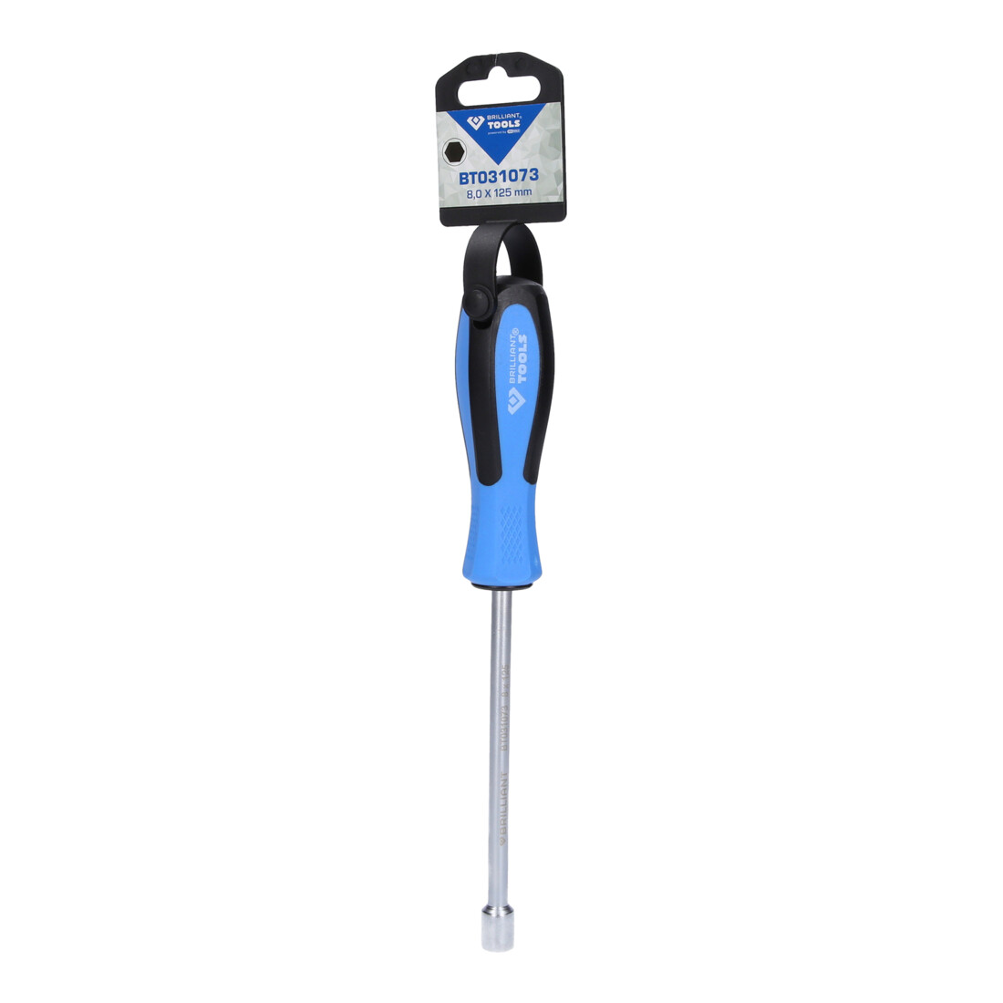 Brilliant Tools Tournevis à douille 8 × 165 mm