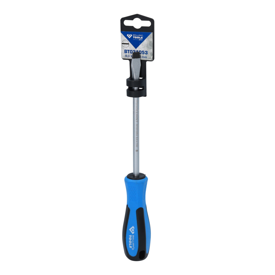Brilliant Tools Tournevis à fente 8,0 x 150 mm