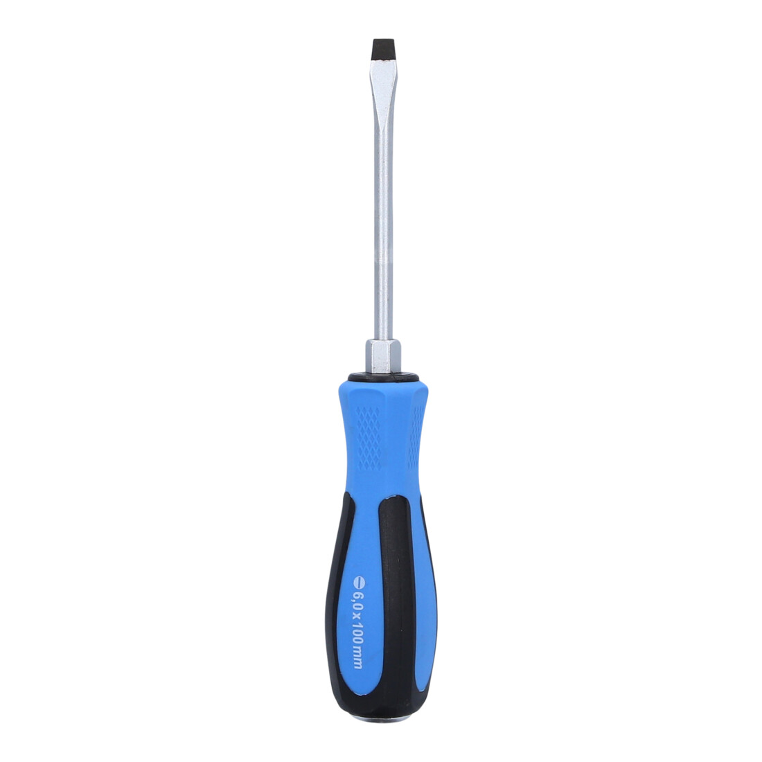 Brilliant Tools Tournevis à fente avec embout frappeur, 6,0 x 100 mm