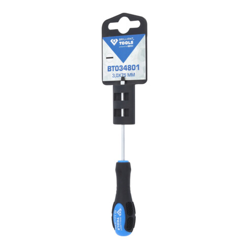 Brilliant Tools Tournevis à tête plate, 3, 0 mm