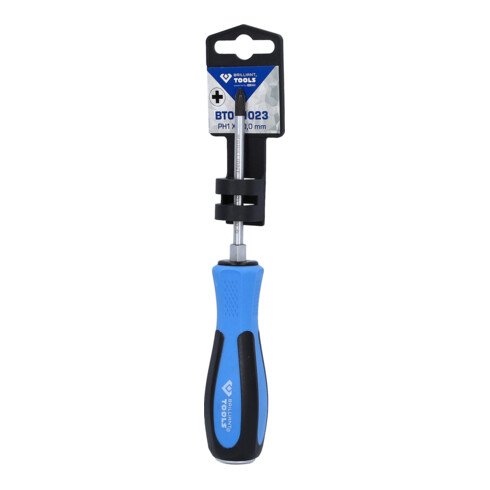 Brilliant Tools Tournevis cruciforme avec embout à frapper, PH1 x 80 mm