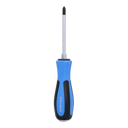 Brilliant Tools Tournevis cruciforme avec embout à frapper, PH1 x 80 mm