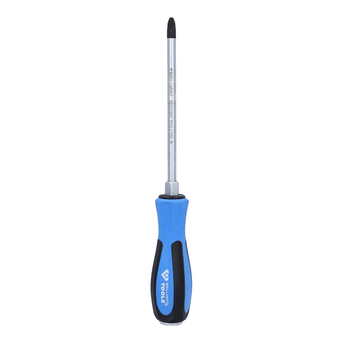 Brilliant Tools Tournevis cruciforme avec embout frappeur, PH3 x 150 mm