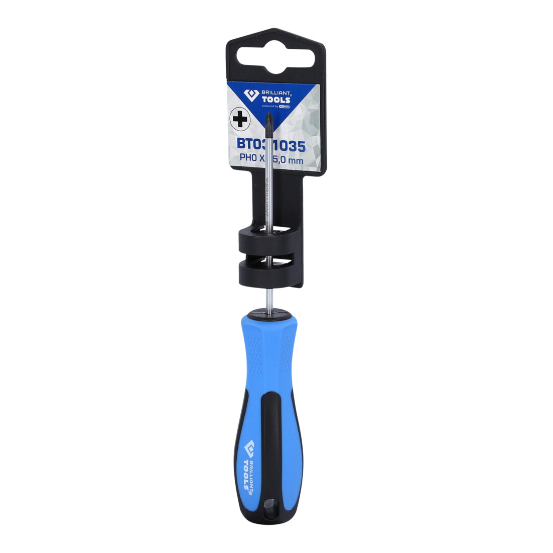 Brilliant Tools Tournevis cruciforme PH0 x 75 mm