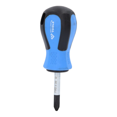 Brilliant Tools Tournevis Phillips PH2 x 38 mm, forme courte