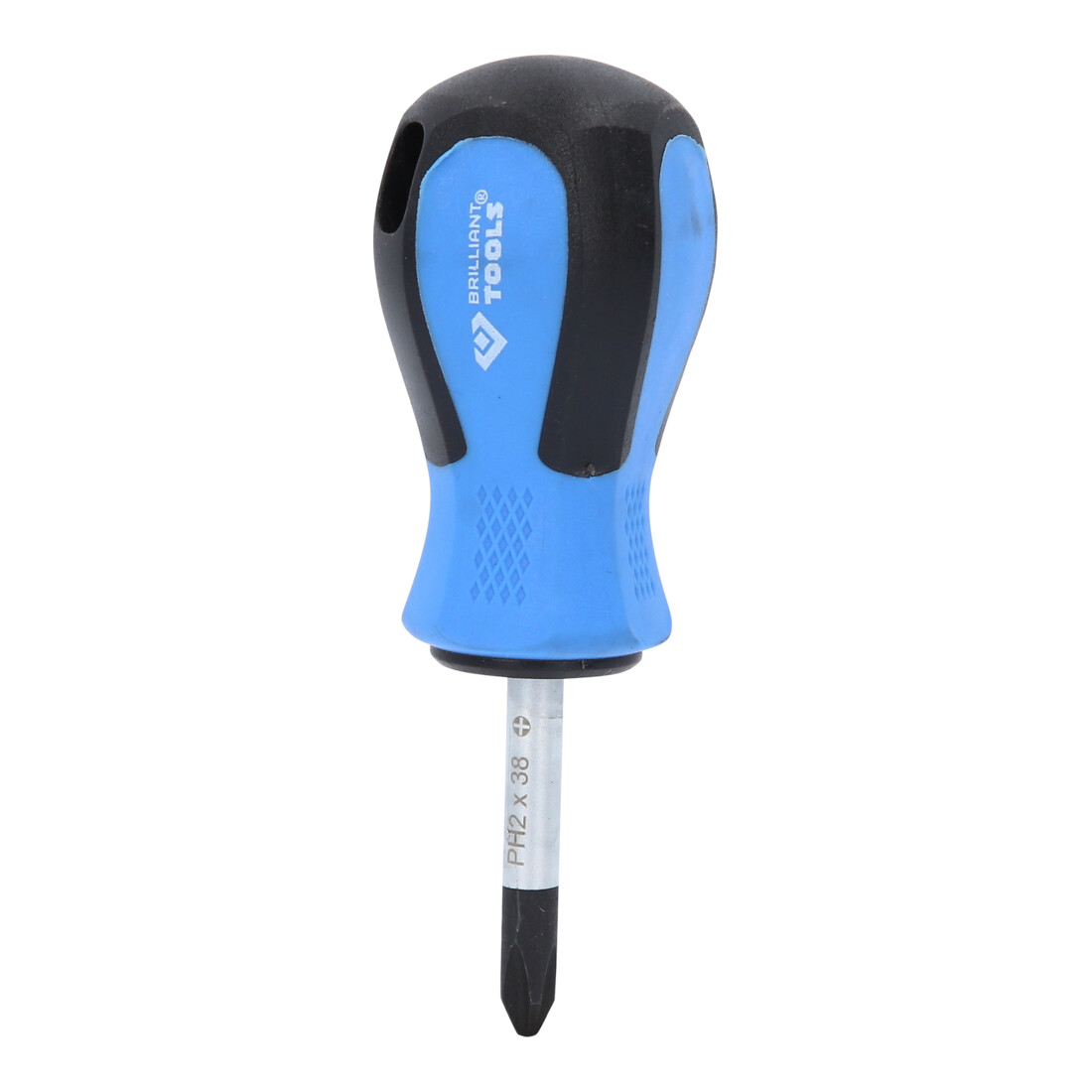 Brilliant Tools Tournevis Phillips PH2 x 38 mm, forme courte