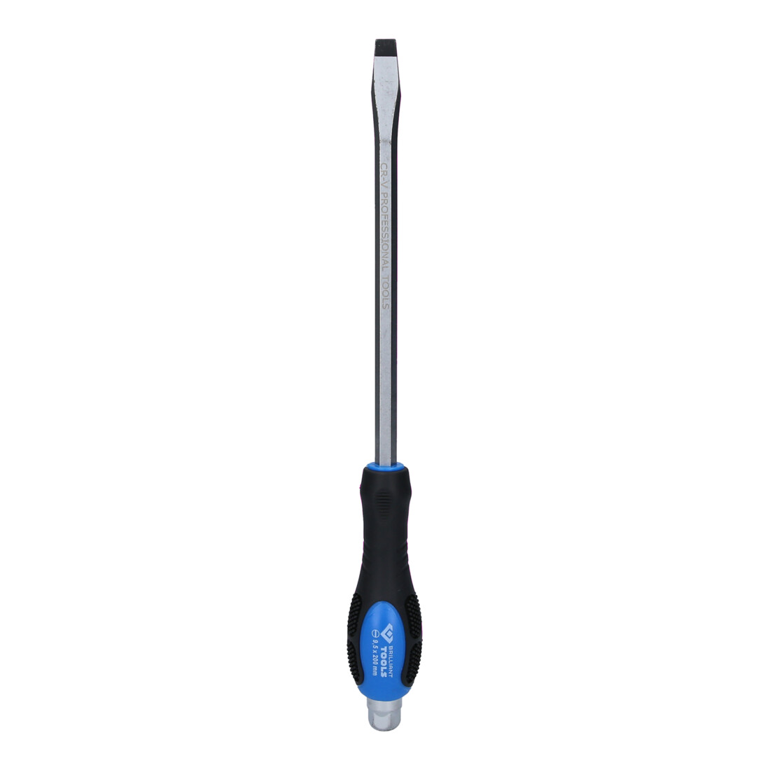 Brilliant Tools Tournevis plat avec embout à frapper, 9, 5 mm