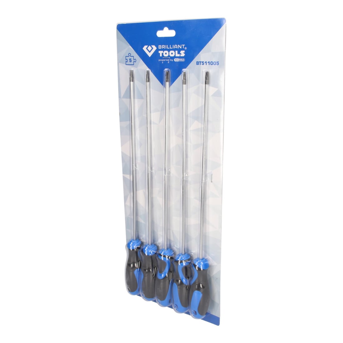 Brilliant Tools TX-schroevendraaierset, 5-tlg