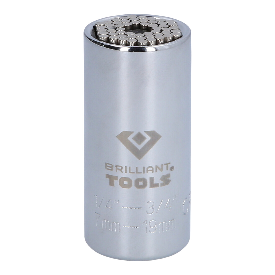 Brilliant Tools Universele 3/8" dopsleutel 7 - 19 mm