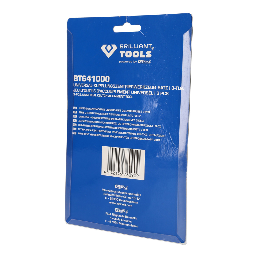 Brilliant Tools Universele koppelings-centreergereedschapset, 3-dlg