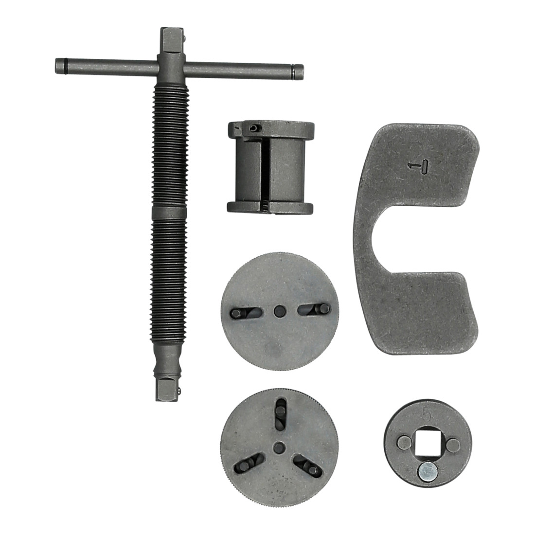 Brilliant Tools Universele remzuigerterugstelset, 5-dlg.