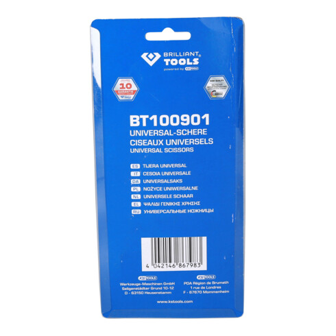 Brilliant Tools Universele schaar