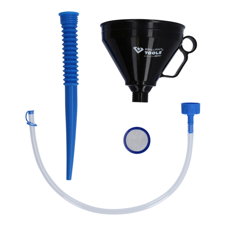 Brilliant Tools Universele trechterset, 3 dlg
