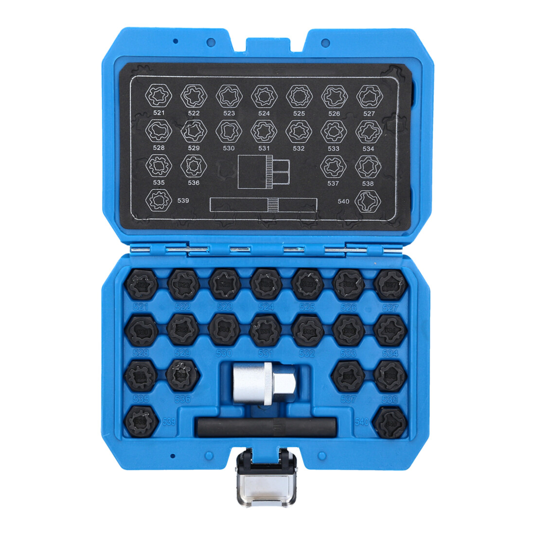 Brilliant Tools Velgslotassortiment voor VW, 22-dlg