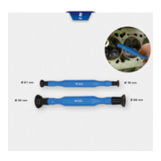 Brilliant Tools Ventielslijper-set, 2-delig