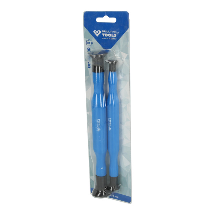 Brilliant Tools Ventielslijper-set, 2-delig